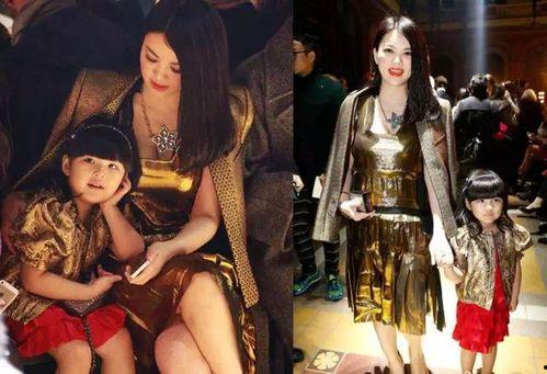 明星亲子装写真,明星亲子装写真时尚盛宴